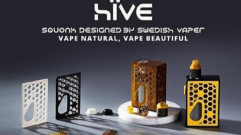 Hive Squonk Kit & Dinky Rda Designed By Swedish Vaper Review