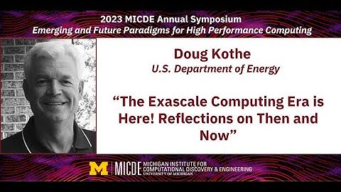 The Exascale Computing Era is Here! Reflections on Then and Now