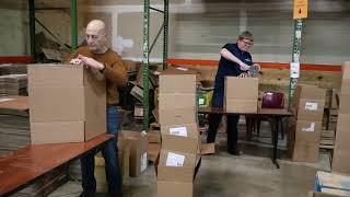 40 Volunteers. 1,600 Boxes. One Powerful Day of Giving