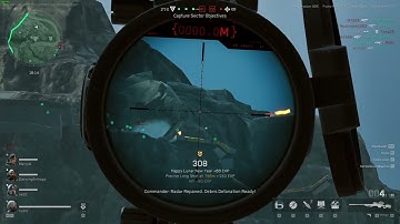 I took my longest sniper shot in Delta force
