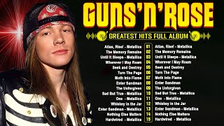 🌞Gun'N'Rose Greatest Hits Full Album 2024 💥 Top 15 Best Song🌞