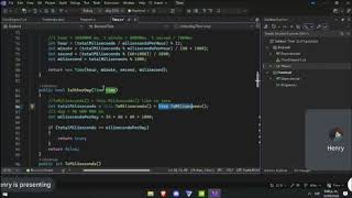 Time calculator in C#
