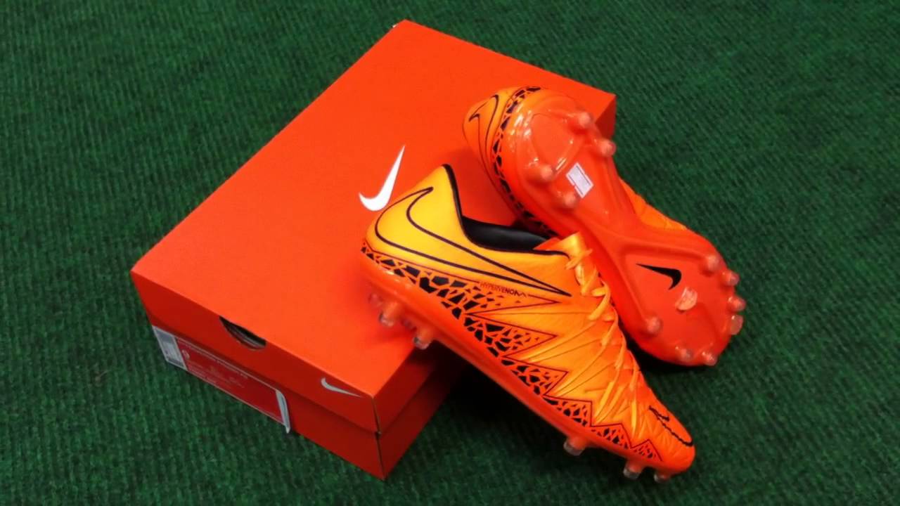 nike hypervenom phinish fg orange