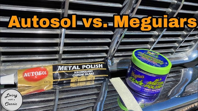 Metal Polish Comparison - T - Cut vs Autosol (with Brasso test - ish) 