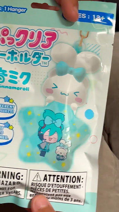 Let’s open Cinnamoroll & Hatsune Miku #sanrio #cinnamoroll #hatsunemiku #blindbag #5below #toys
