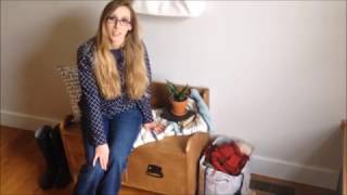 This video shows how to build this DIY entryway storage bench as part of Remodelaholic