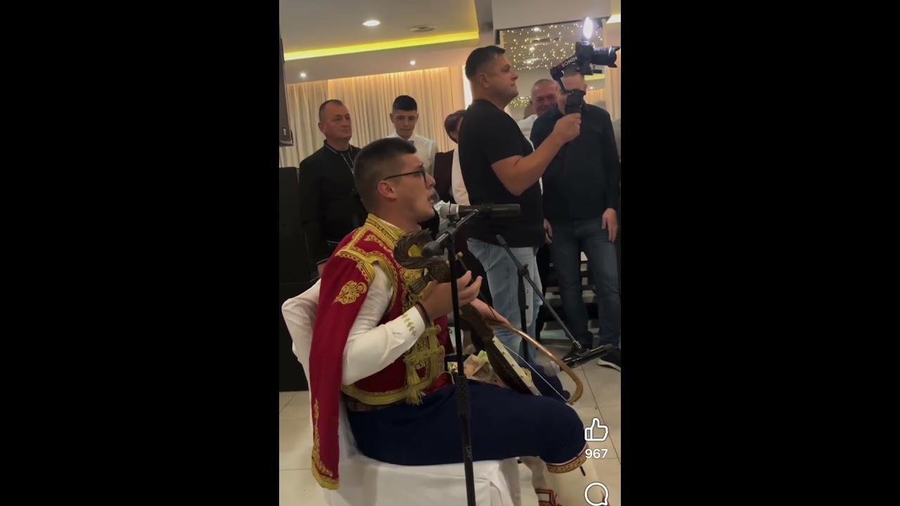 Maksim Vojvodić zdravica na svadbi