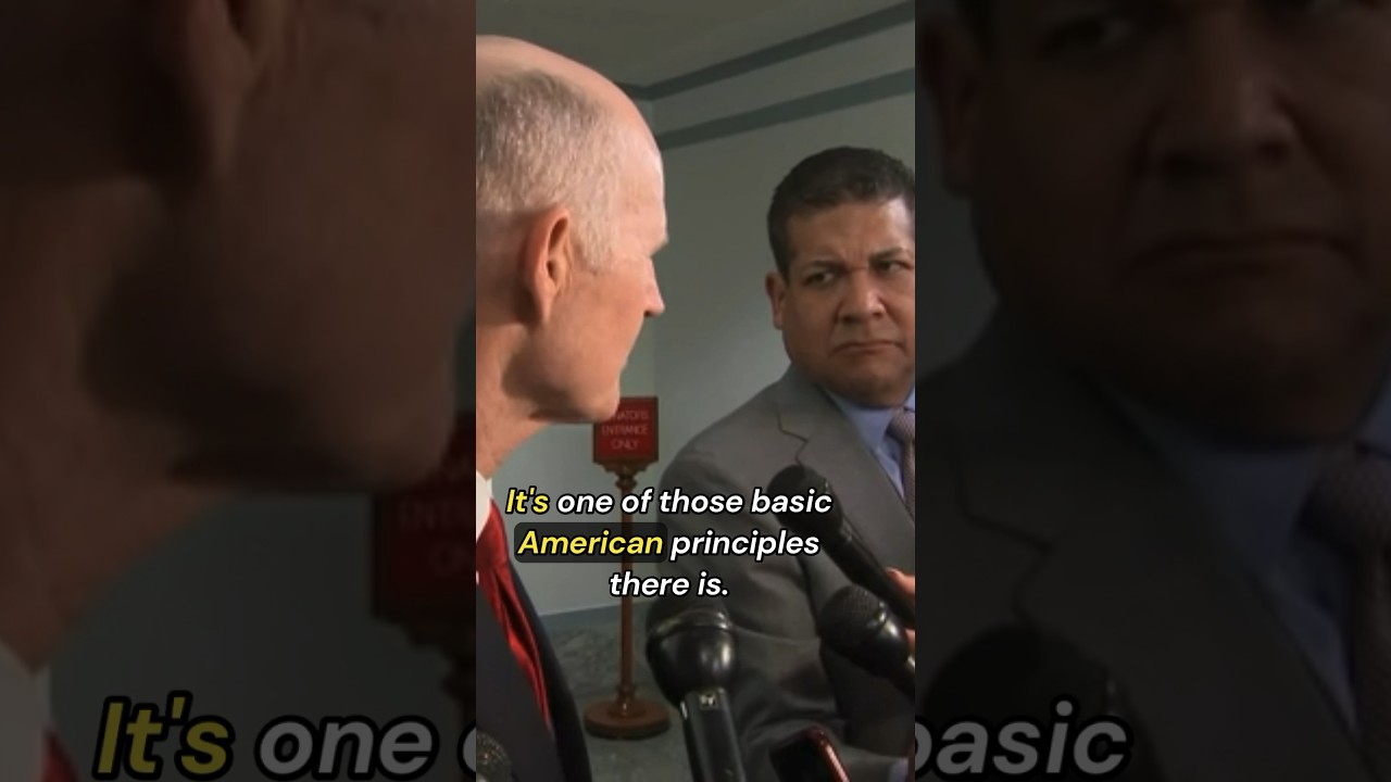 Senator Rick Scott (FL) stands firm that white nationalists are racist 