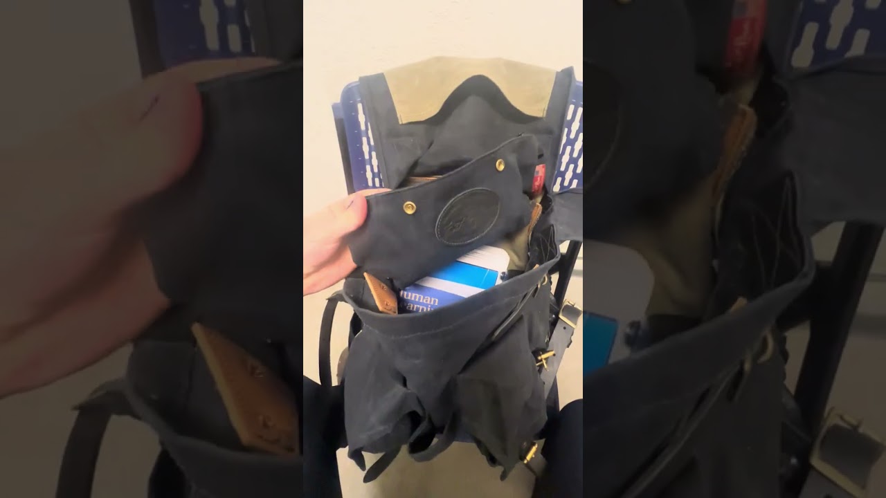 Frost River Isle Royale Mini black bushcraft pack