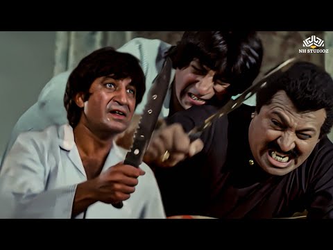 रजनीकांत ने लिया शक्ति कपूर और गुलशन ग्रोवर के खून का इलज़ाम अपने सर पर | Tyagi | Action Scene