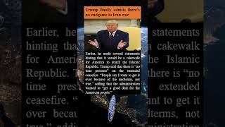 There is no endgame to Iran war #geopolitics #geopolitics # #youtubeshorts# #breakingnews