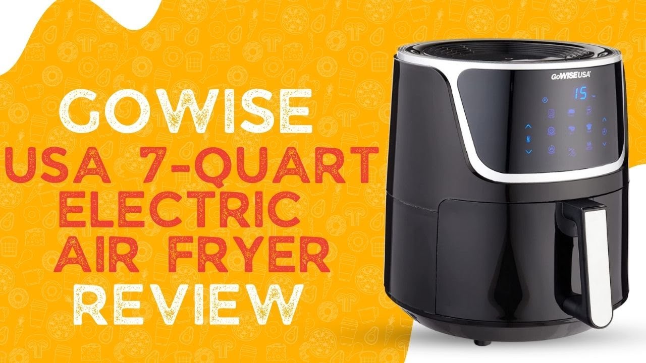 GoWISE GW22956 7-Quart Electric Air Fryer with Dehydrator and