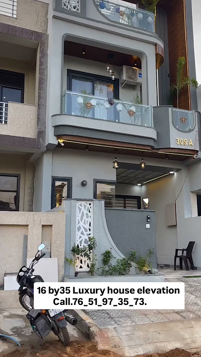 16 by 35 luxury house 560 sq.ft.  !!house!!🏠#home !!#house !!#architecture !!#tranding !!#viralvideo