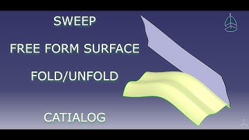 Advanced CATIA Techniques: Using Sweep, Free Form Surface, and Unfold Together CATIA V5 CATIALOG
