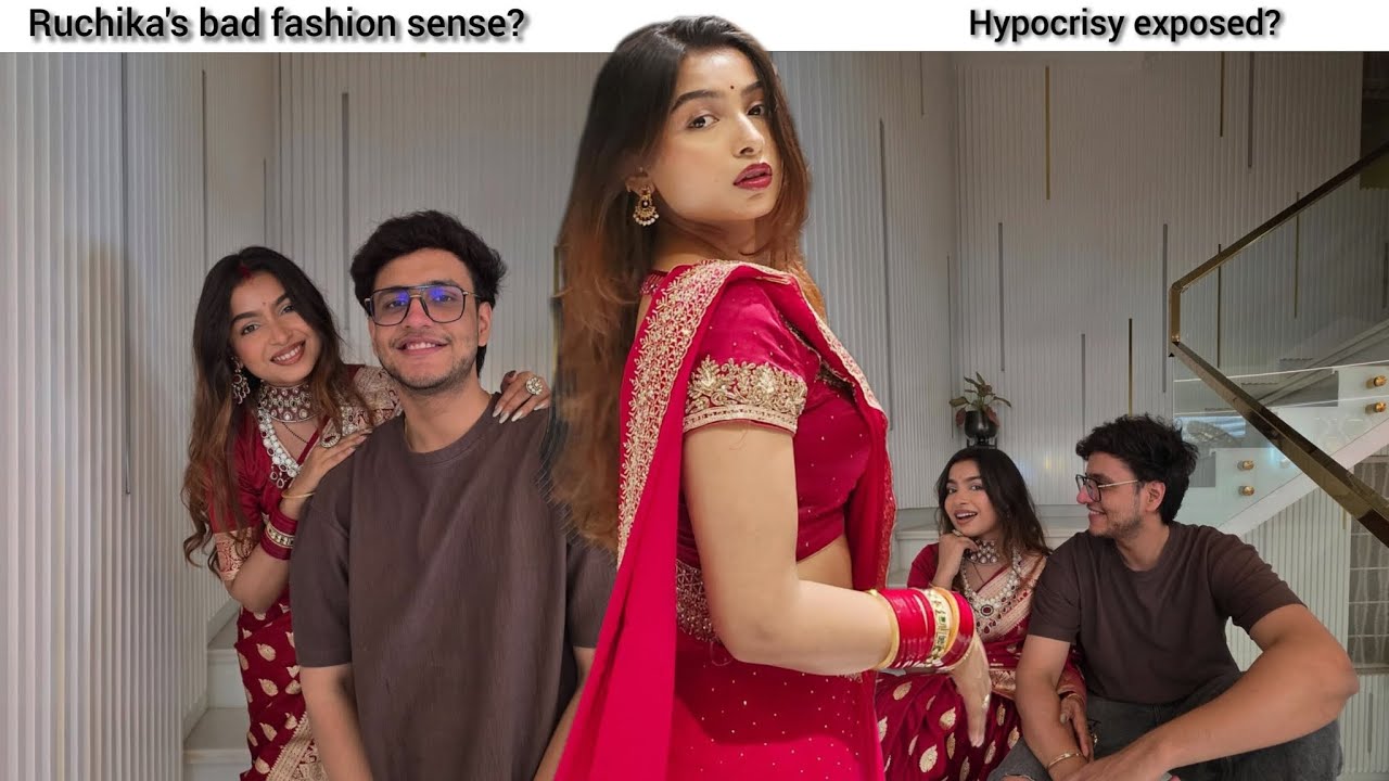 RUCHIKA'S BAD FASHION SENSE? IITB EVENT & HYPOCRISY EXPOSED?