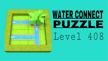 Water Connect Puzzle Level 408 | Walkthrough Solution