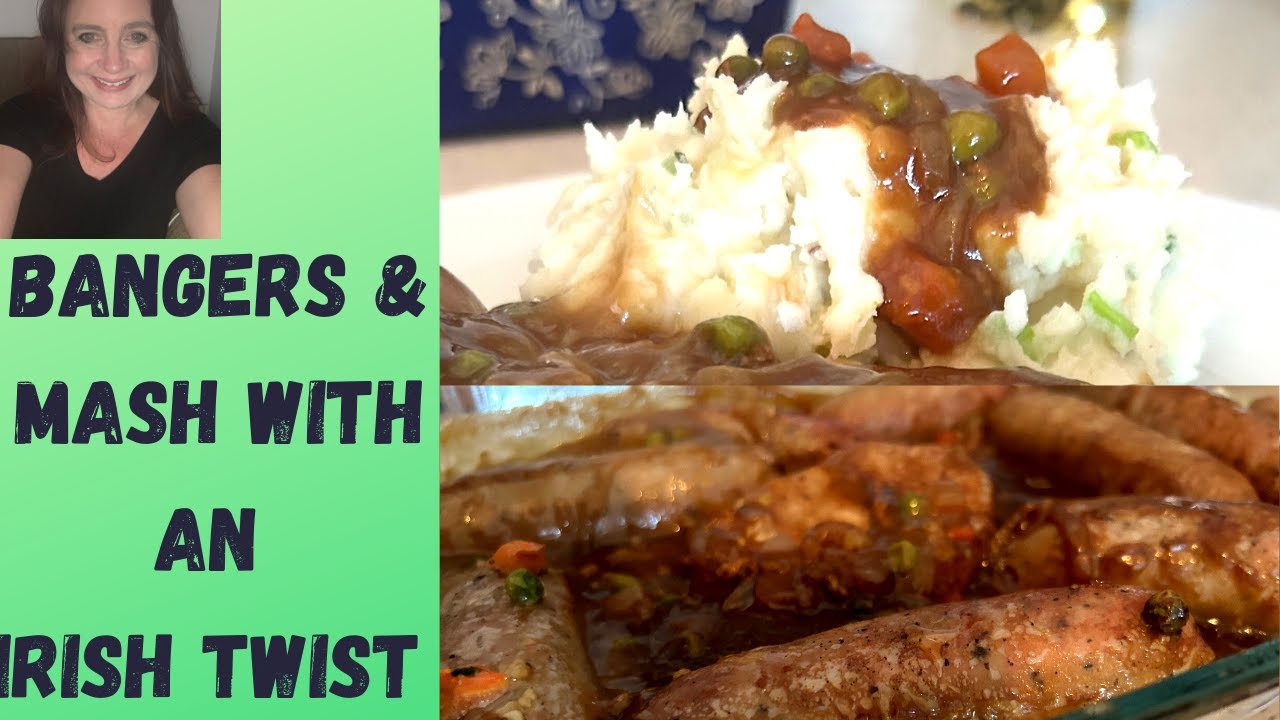 Sausage, gravy, mashed potatoes, Bangers & Mash , Champ potatoes YouTube