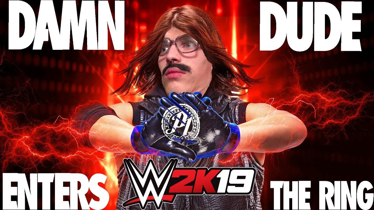 Creating DAMN DUDE Industries & friends | WWE 2k19