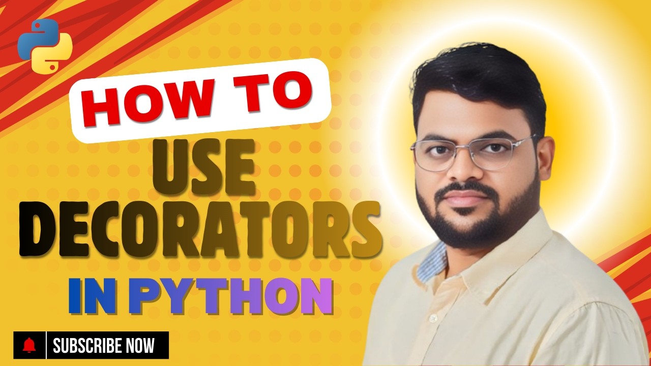 🚀 Python Decorators Explained in Hindi | Complete Beginner to Advanced ...