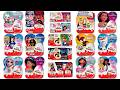 Kinder Surprise Eggs Big Unboxing Boxes 2024 2025 Satisfying ASMR Video 