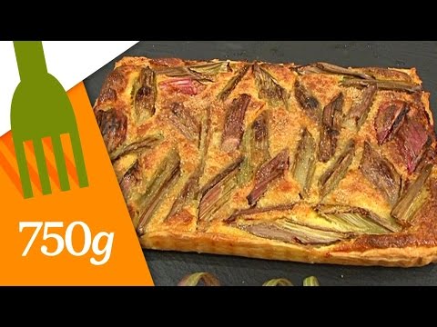 Vidéo: Tarte à La Rhubarbe De Pâte Feuilletée (y Compris Prête à L'emploi): Recette + Photo Et Vidéo