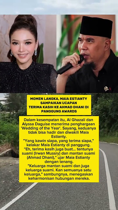 Momen Langka, Maia Estianty Sampaikan Ucapan Terima Kasih ke Ahmad Dhani di Panggung#beritaterkini