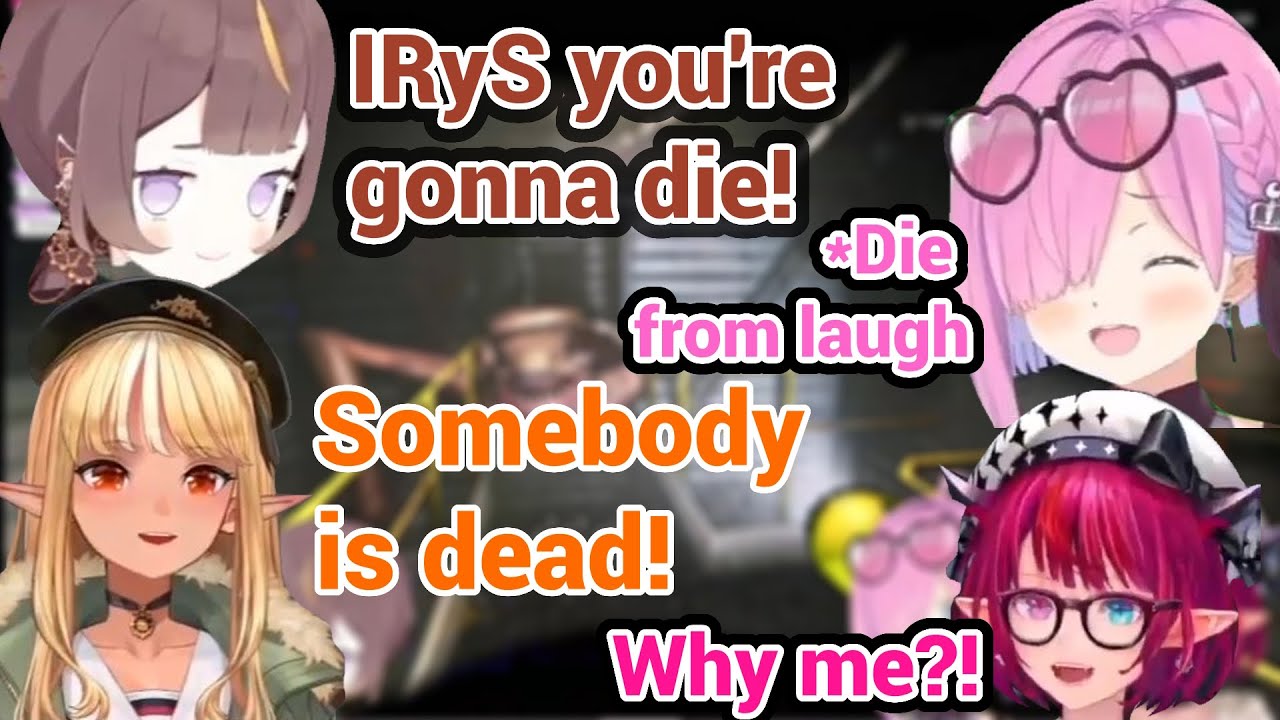 Never Trust IRyS When She Say "It's Fine", IRyS Anya Luna Flare Lethal Company Really Funny Moments!