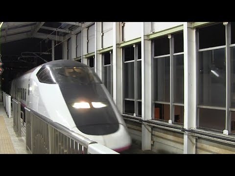 E3系回送 仙台駅にて