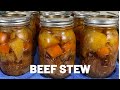 Pressure Canning Beef Stew