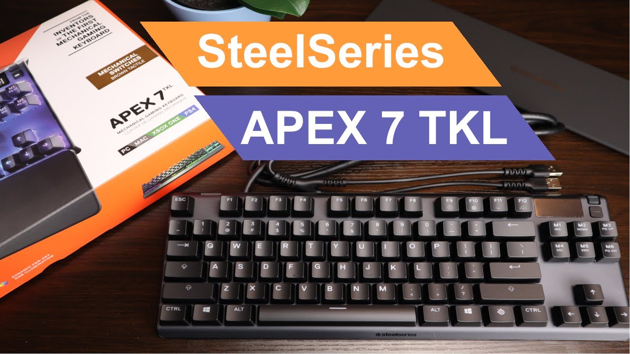 SteelSeries Apex 7 TKL Mechanical USB Gaming Keyboard
