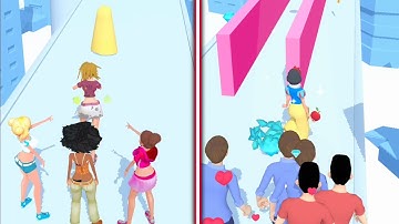 Makeover Run 👸💞🤵 All Levels Gameplay Android,ios