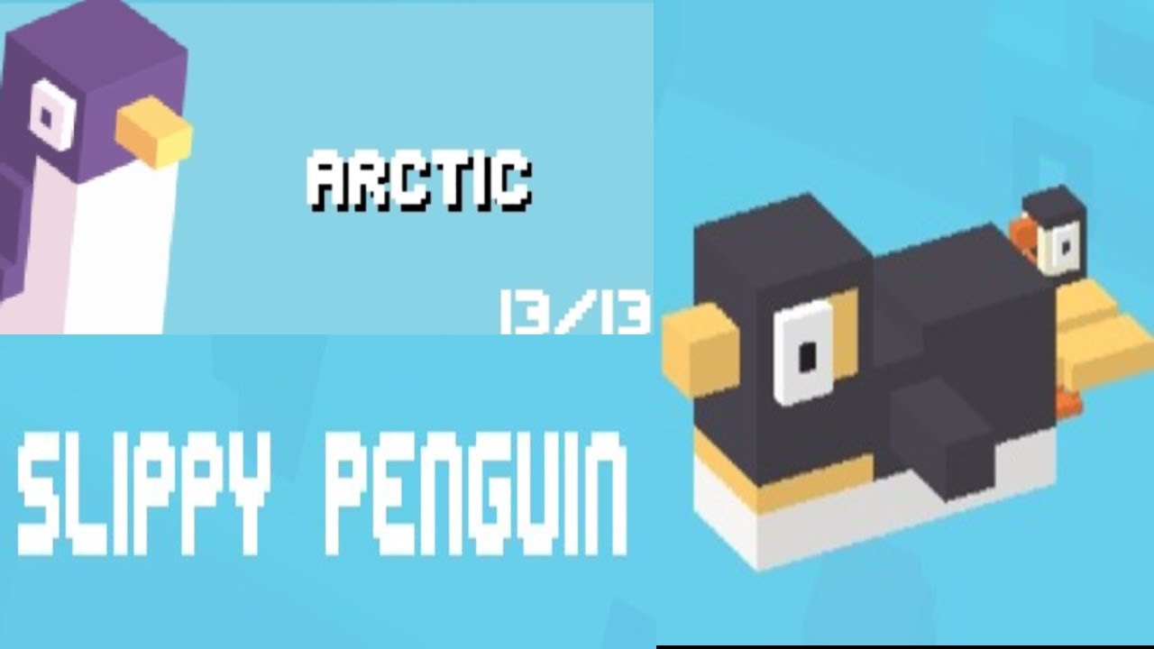 Crossy Road Secret Characters Slippy Penguin - TOPRAK OYUNDA GAMİNG ...