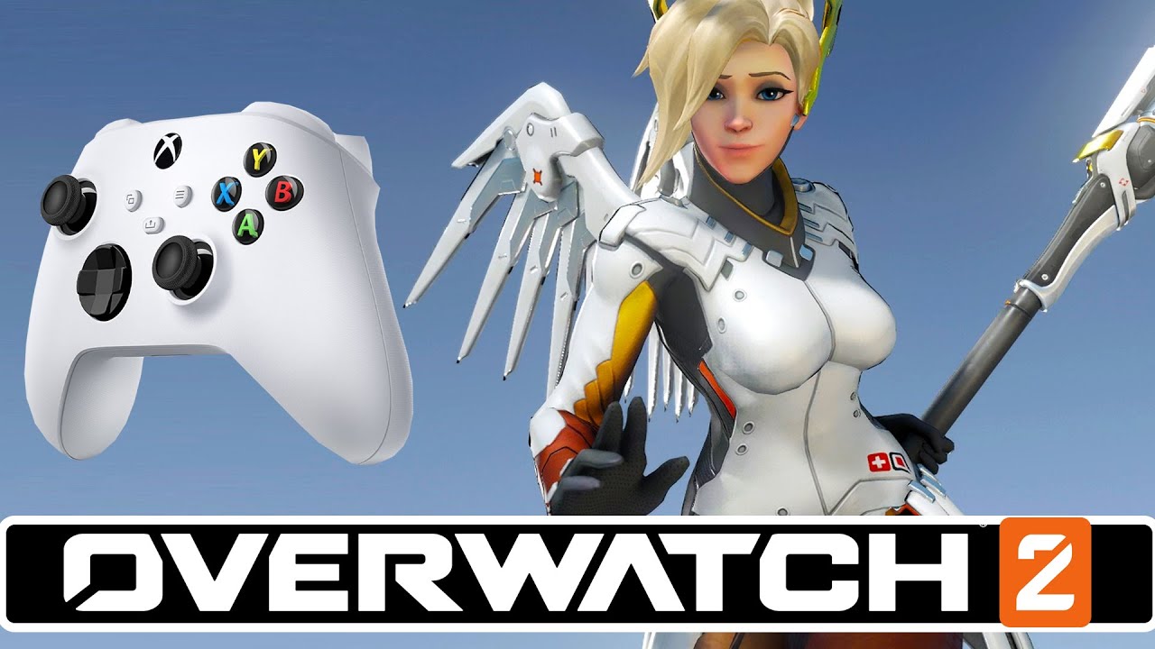 Моя первая игра в Overwatch 2 (BETA) на геймпаде Xbox