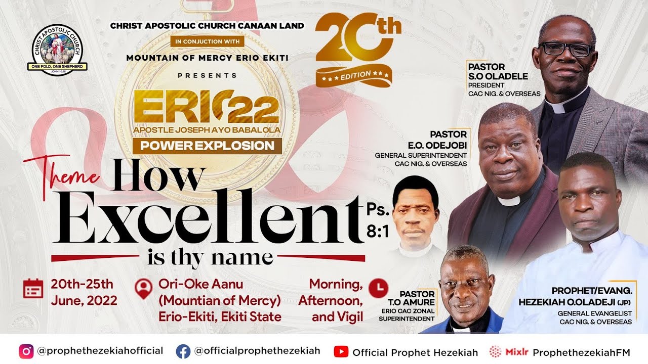 APOSTLE AYO BABALOLA POWER EXPLOSION 