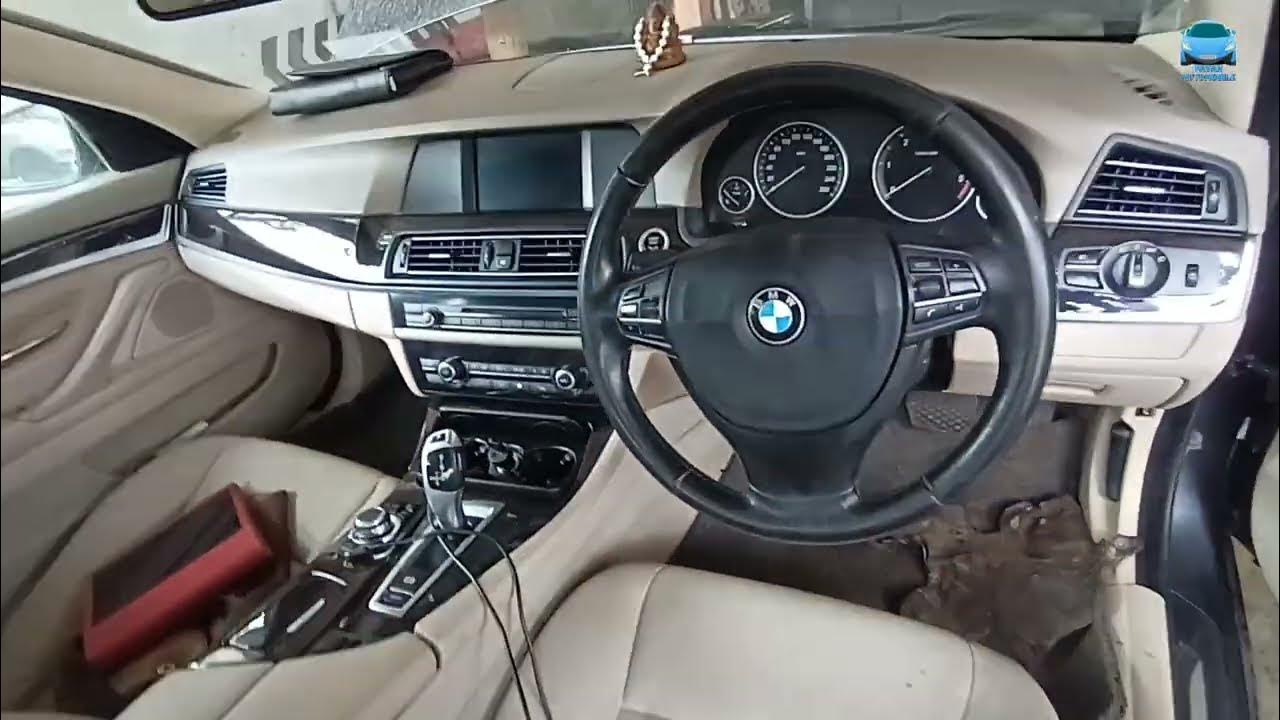 BMW 5 series 520d Diesel fan Belt Diagram - YouTube