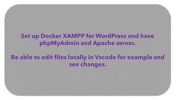 DOCKER-XAMPP-WordPress