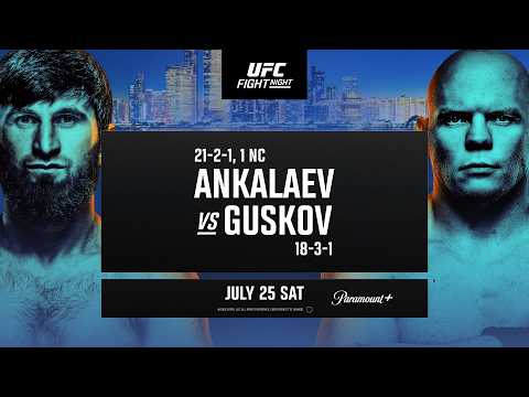 UFC Abu Dhabi: Ankalaev vs Guskov - July 25th | Fight Promo