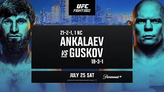 UFC Abu Dhabi: Ankalaev vs Guskov - July 25th | Fight Promo