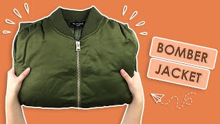 JAKET BOMBER UNISEX ANTI ANGIN screenshot 2