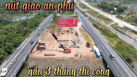 Nút Giao An Phú ngày  22/3/2023
