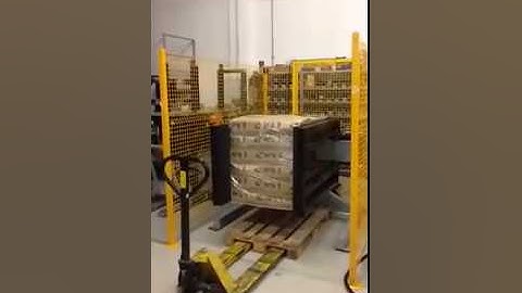 Pallet changer - TOPPY SIDE PRESS fixed (boxes)