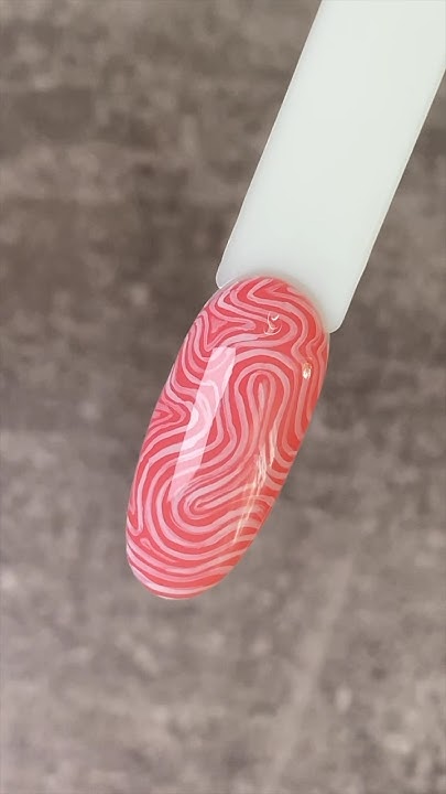 Как нарисовать разводы гель-лаком? #дизайнногтей #nailart #маникюр # ...