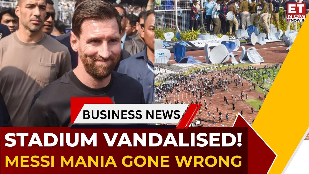 Messi’s GOAT India Tour Turns Chaotic, Fans Furious! What Went Wrong in Kolkata? | Breaking News |