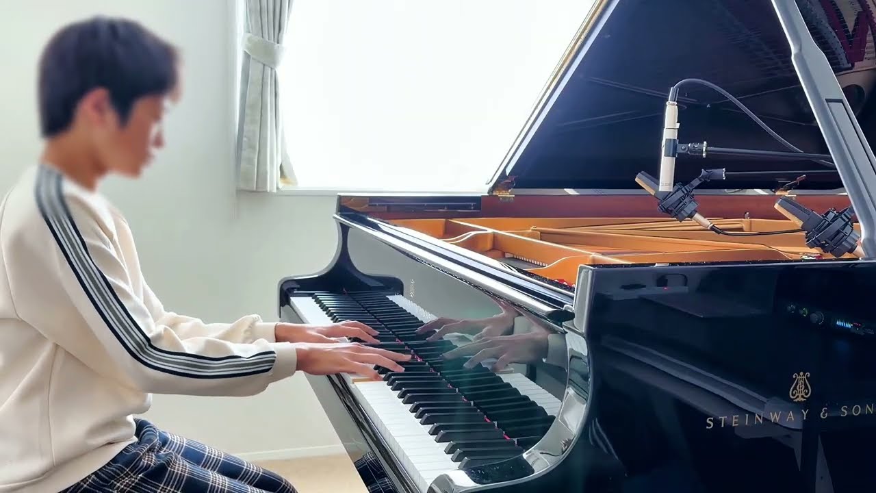 First Improvisation on a New Steinway B-211 - YouTube