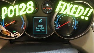 2011-2015 Chevy Cruze 1.4L P0128 Engine Coolant Temperature Sensor Replacement