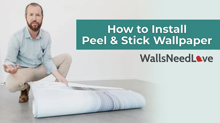 How to Install Peel & Stick Wallpaper The Easy Way
