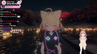 Neuro-Sama and Miniko doing pattycake