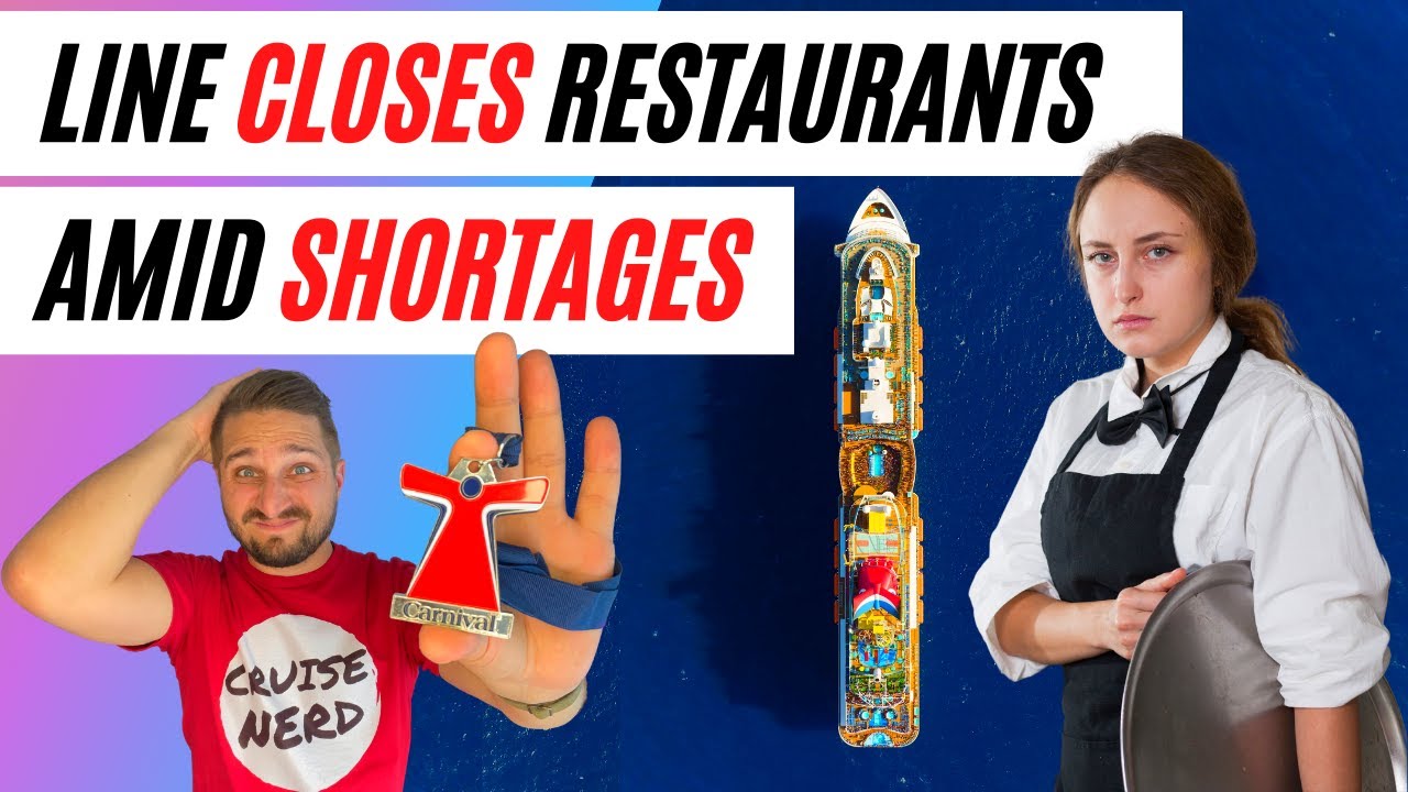 Carnival CLOSES Restaurants & VIFP Events Due To Shortages | VISTA Has BROKEN AGAIN!