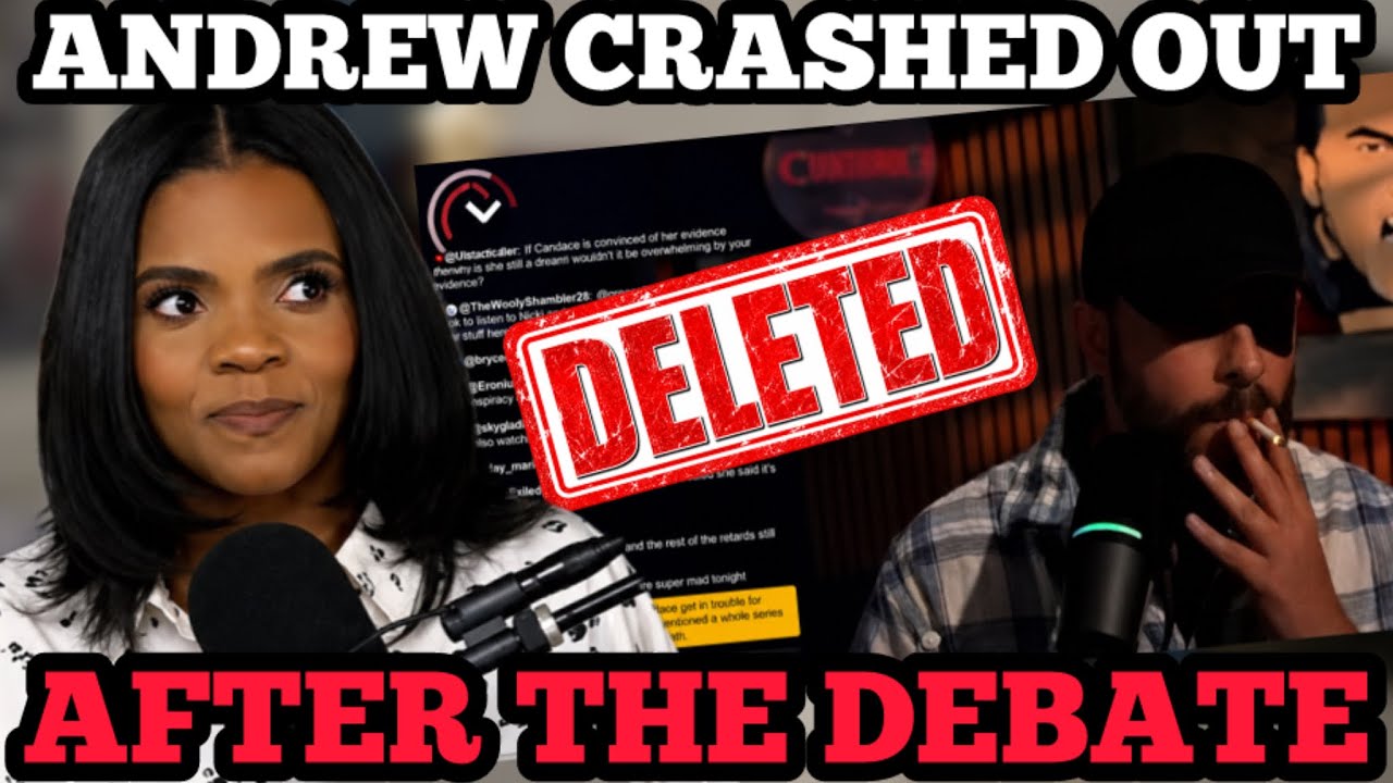 Candace Owens Leaves Andrew Wilson RAGING — Then His Livestream DISAPPEARS