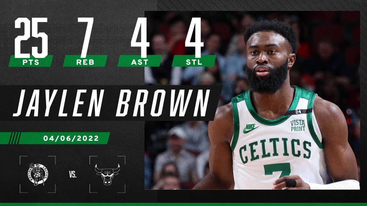 Jaylen Brown notches 10TH STRAIGHT 25 PTS game, 4th Celtic in franchise history - ESPN